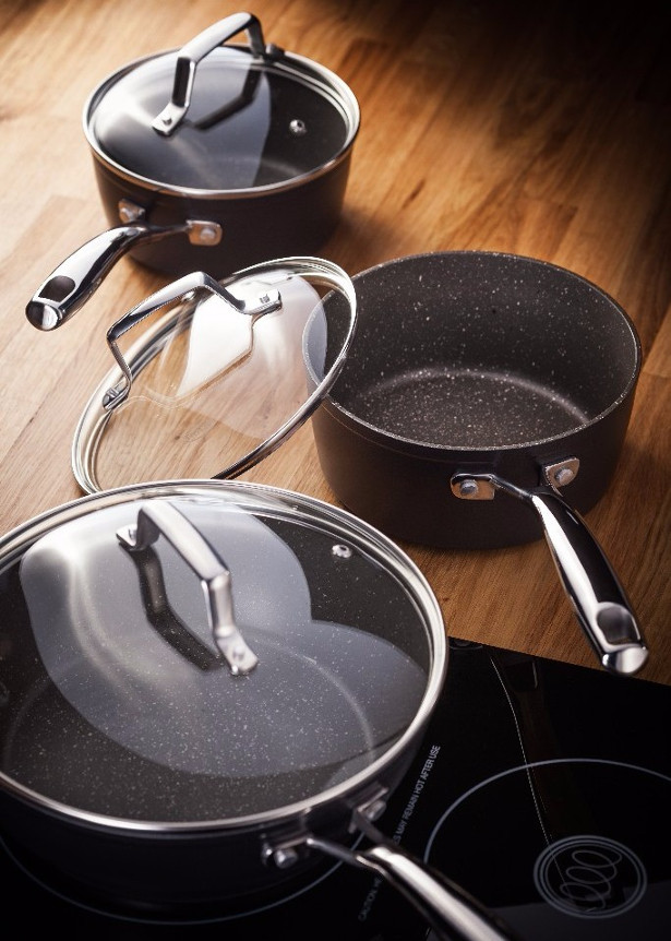 Colston Pre-Seasoned 12 Cast Iron Pan & 10 Skillet Set w/ Lid