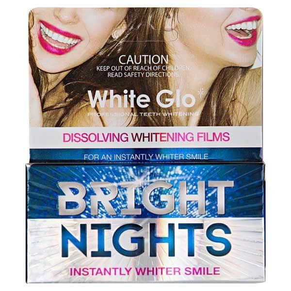 glo whitening strips