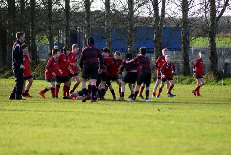 SHOTS LIVE !!!!!!! Belfast Royal Academy & Ballyclare High School Rugby