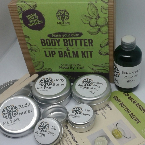 Make Your Own Body Butter & Lip Balm Kit - ME-TIME THERAPIES