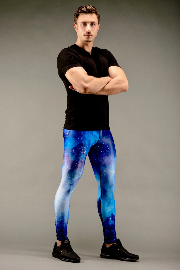 KAPOW MEGGINGS Men’s active wear with a twist, kick-ass men’s leggings ...