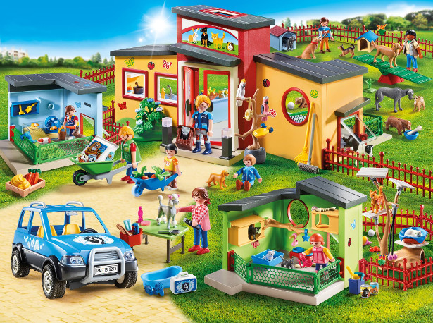 playmobil 9275 doggy hotel