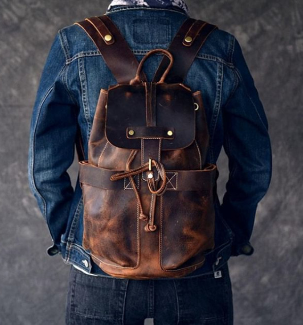 Steel Horse Leather The Endre Weekender | Vintage Leather Duffle Bag