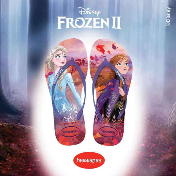 havaianas frozen