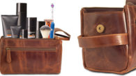 LARGE Leather Toiletry Bag – Stylish, Practical and Larger Than Other Bags – This Handmade Vintage Dopp Kit for Men and Women is Sturdy & Water Resistant – Store All [&hellip;]