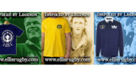 Inspired By Rugby Legends CLASSIC RUGBY UNION & RUGBY LEAGUE by ELLIS RUGBY .&nbsp;www.ellisrugby.com&nbsp;. A Pride In The Jersey Company.