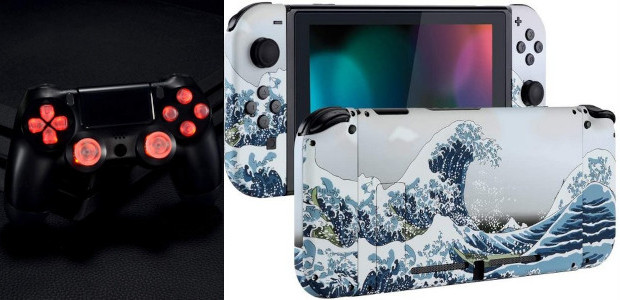 DIY ! Self Build which makes us think!! From eXtremeRate Console Game Controller LED lights & Soft Touch Grip Back Plate for Nintendo Switch Console, NS Joycon Handheld Controller Housing […]