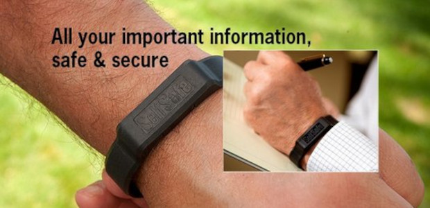SelfSafe is stylish, sporty USB emergency identification bracelet that holds all your important documents/images/information: medical, financial, insurance, travel documents, personal identifications and more. www.selfsafe.net Simple drag-and-drop features make adding and […]