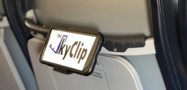 The SkyClip – Made for the Air – Use it Anywhere SkyClip+ (www.theskyclip.com) Tired of holding your phone on the plane and getting stiff neck? Just attach the SkyClip to […]