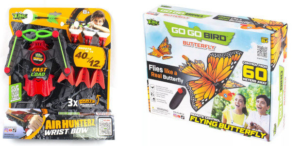 Go Go Bird Butterfly (Zing; $29.99) Go Go Bird Butterfly delivers a never-before-seen flying experience: it looks and flies just like a magnificent Monarch butterfly, but provides unique remote-control aerial […]