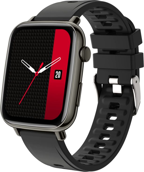 UHOOFIT Smart Watch 1.69 Full Touch Screen Fitness Watch for Women Men IP67 Waterproof Sports Watch with Real Time Heart Rate Monitor and Sleep Monitor Pedometer Compatible Android iPhone iOS InTouch ...