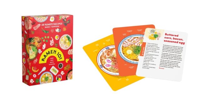Ramen 101: 50 recipes that prove ramen is the king of noodle soups Novelty Book by Deborah Kaloper It’s time to make ramen! Featuring 28 ramen dishes, plus all the […]
