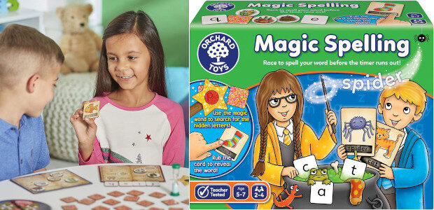 Orchard Toys Magic Spelling Game, Magic Ink Reveals the Answer, A Spellbinding Spelling Game, Family, Educational Toys and Games, Perfect for Kids 5-7 They also have MAGIC MATHS! See more […]