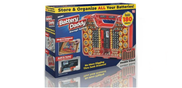 Ontel Battery Daddy 180 Battery Organizer and Storage Case with Tester, 1 Count, As Seen on TV https://www.batterydaddy.com The last time you went to get a battery, was it rolling […]