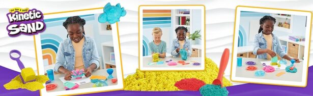 Kinetic Sand Sandisfying Set with Tools